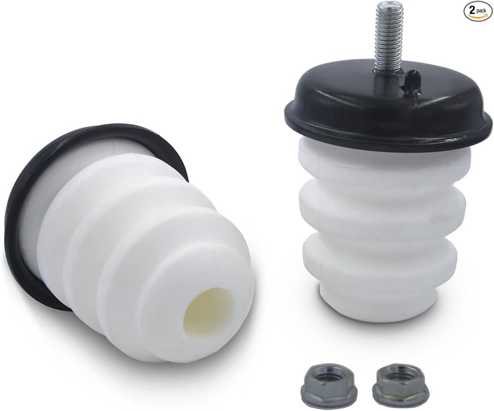 Rear Bump Stops Axle Jounce Bumper Compatible with 1999-2006 1500 Sierra Leaf Sp