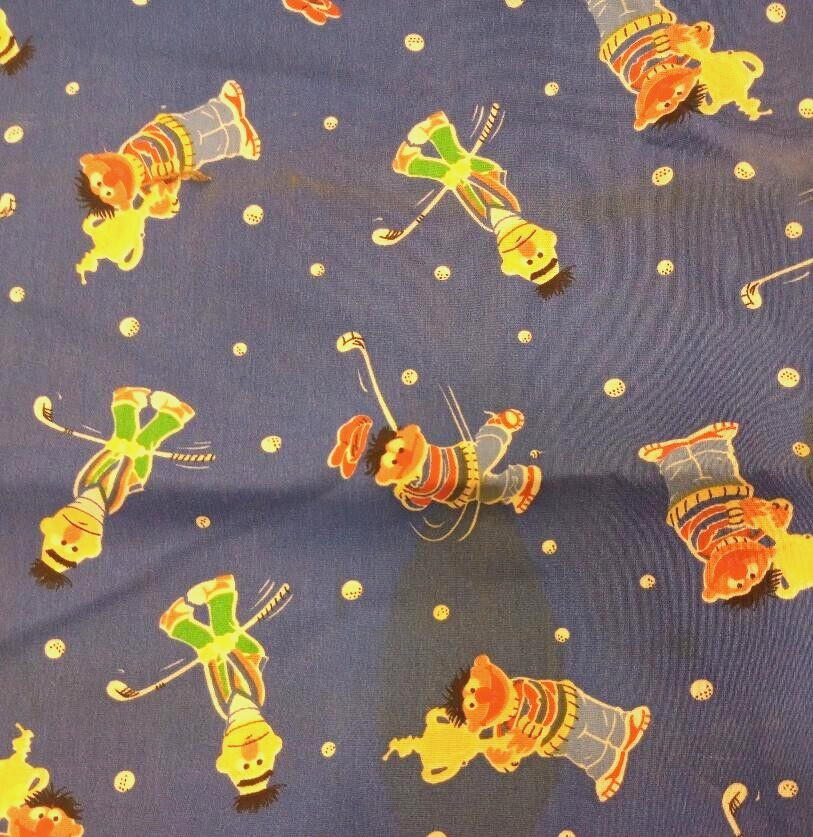 sesame street elmo sports fun fabric length piece 11 x 10 inch
