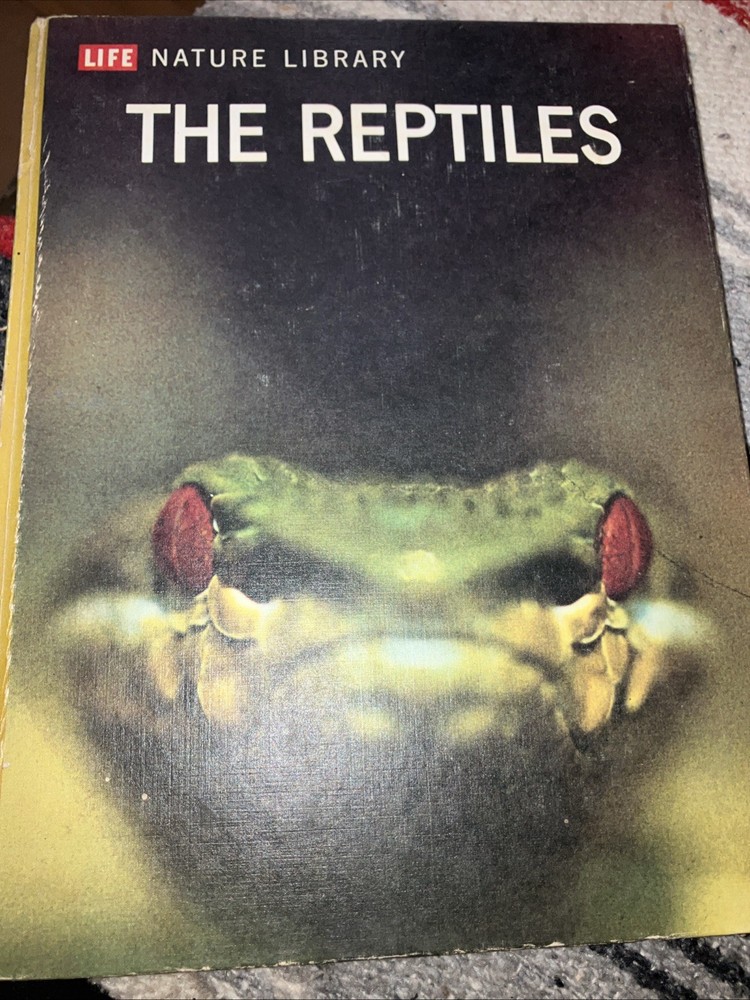 The Reptiles; Time Life Nature Library Vintage Hardcover Illustrated 1960s
