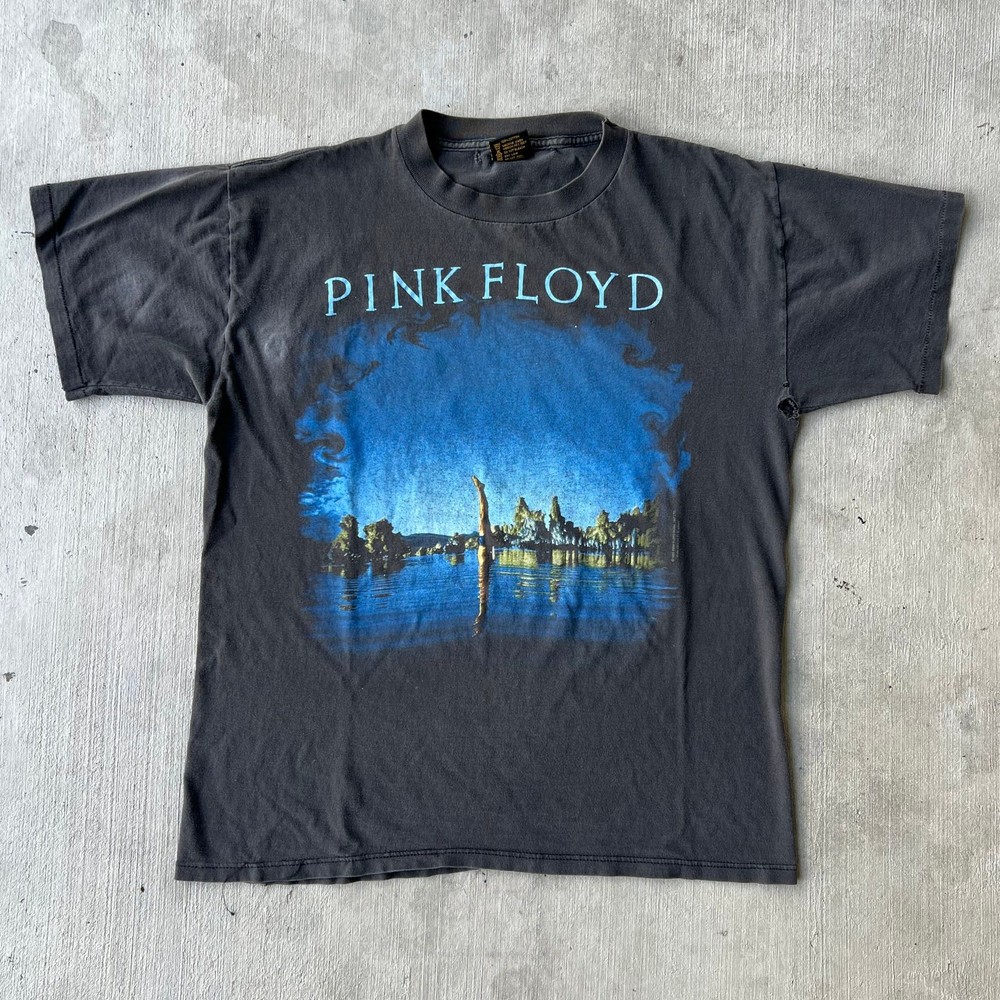 Vintage Pink Floyd wish you were here band music brockum graphic t shirt