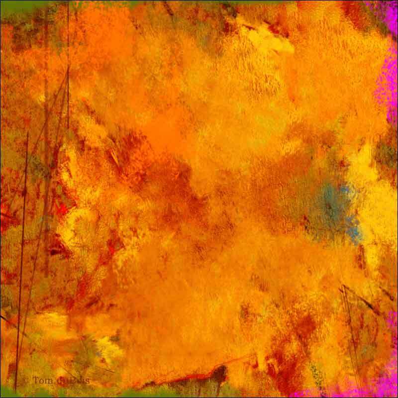 Abstract Art Tile by Tom duBois - TDA042AT Accent Decor-image