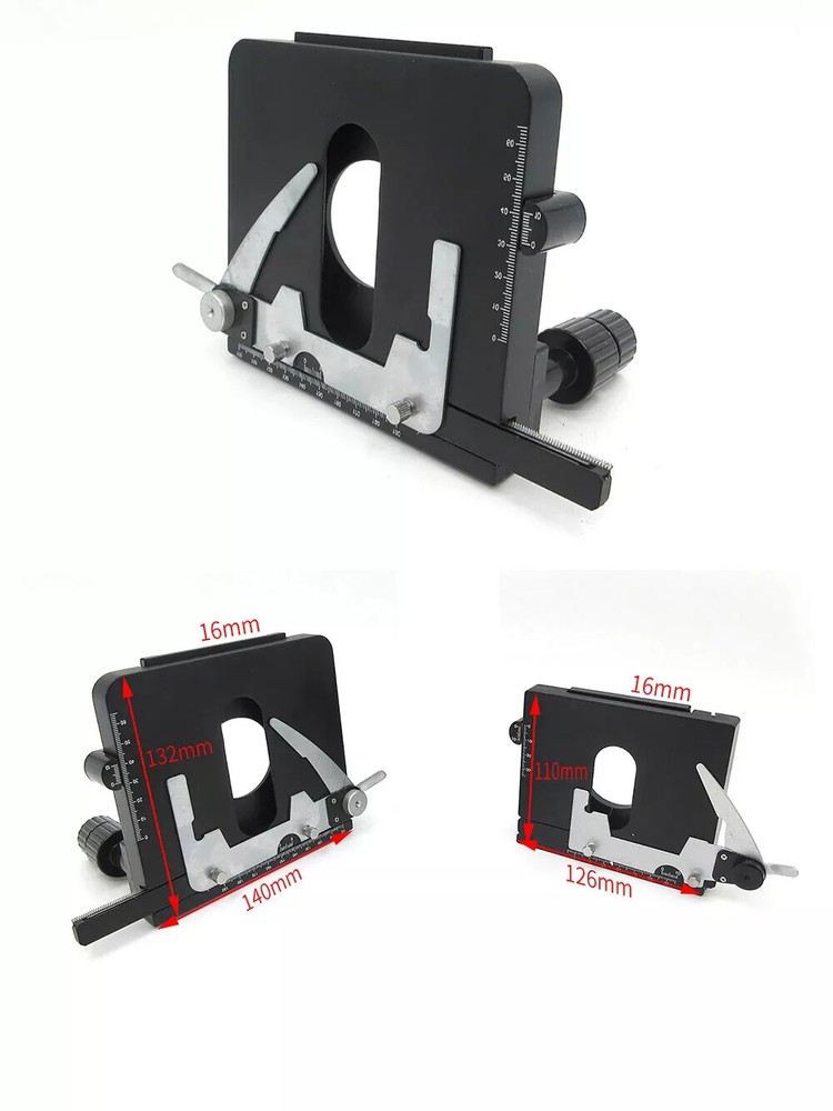 Biological Microscope Adjustable Double Layer Mechanical Stage Universal XY-Axis
