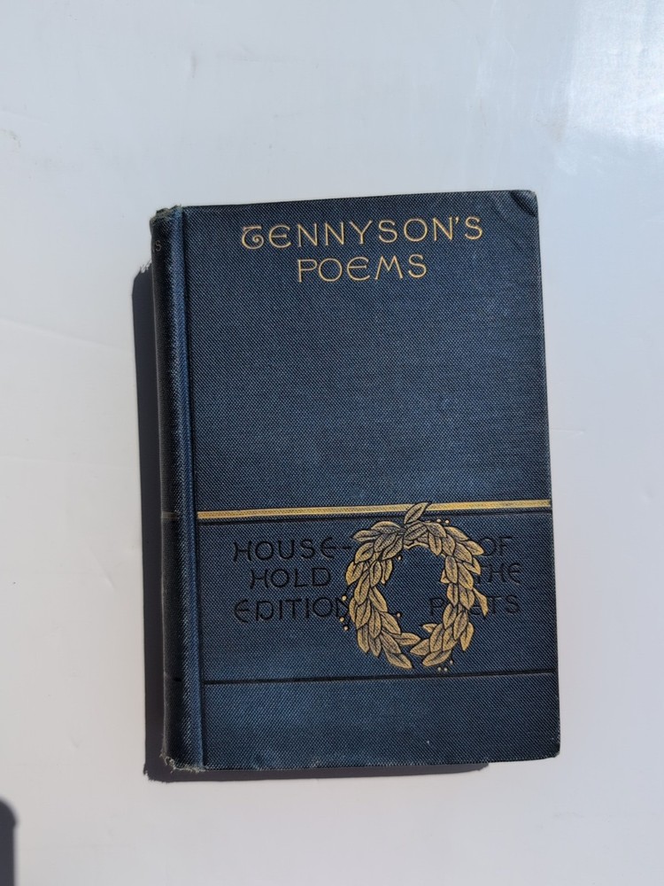 Longfellow's Poems Household Edition of the Poets 1886 HC Illus Houghton Mifflin