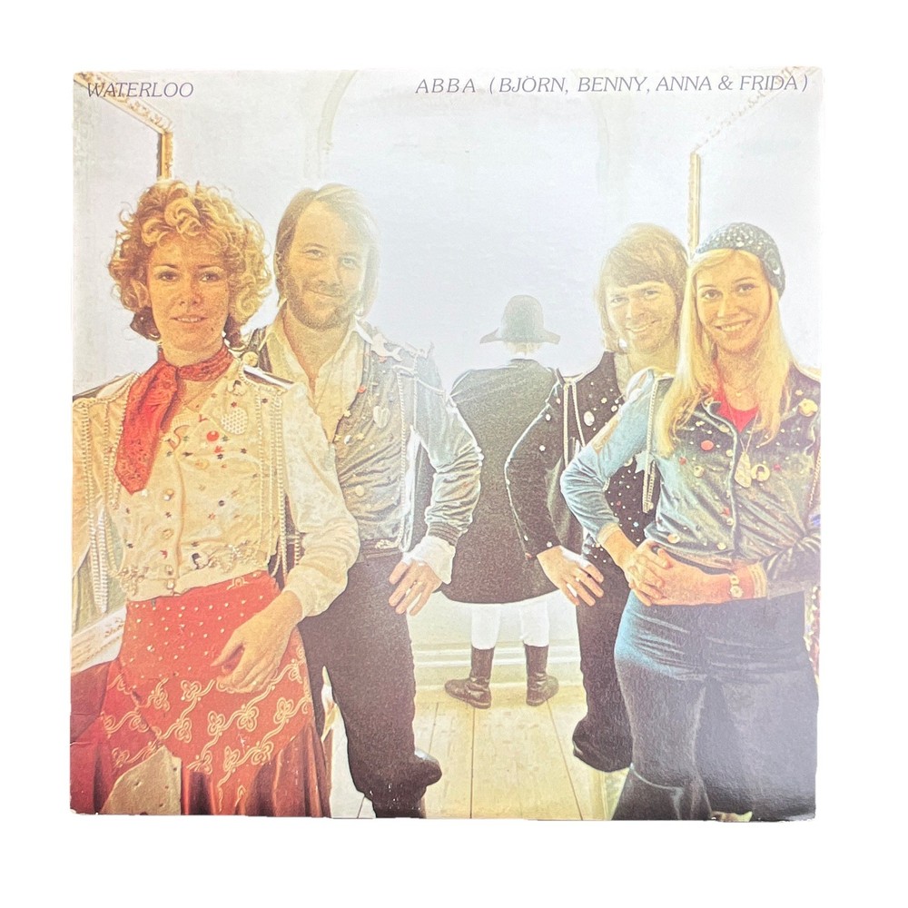 ABBA Waterloo Atlantic Stereo LP Vinyl Record 12