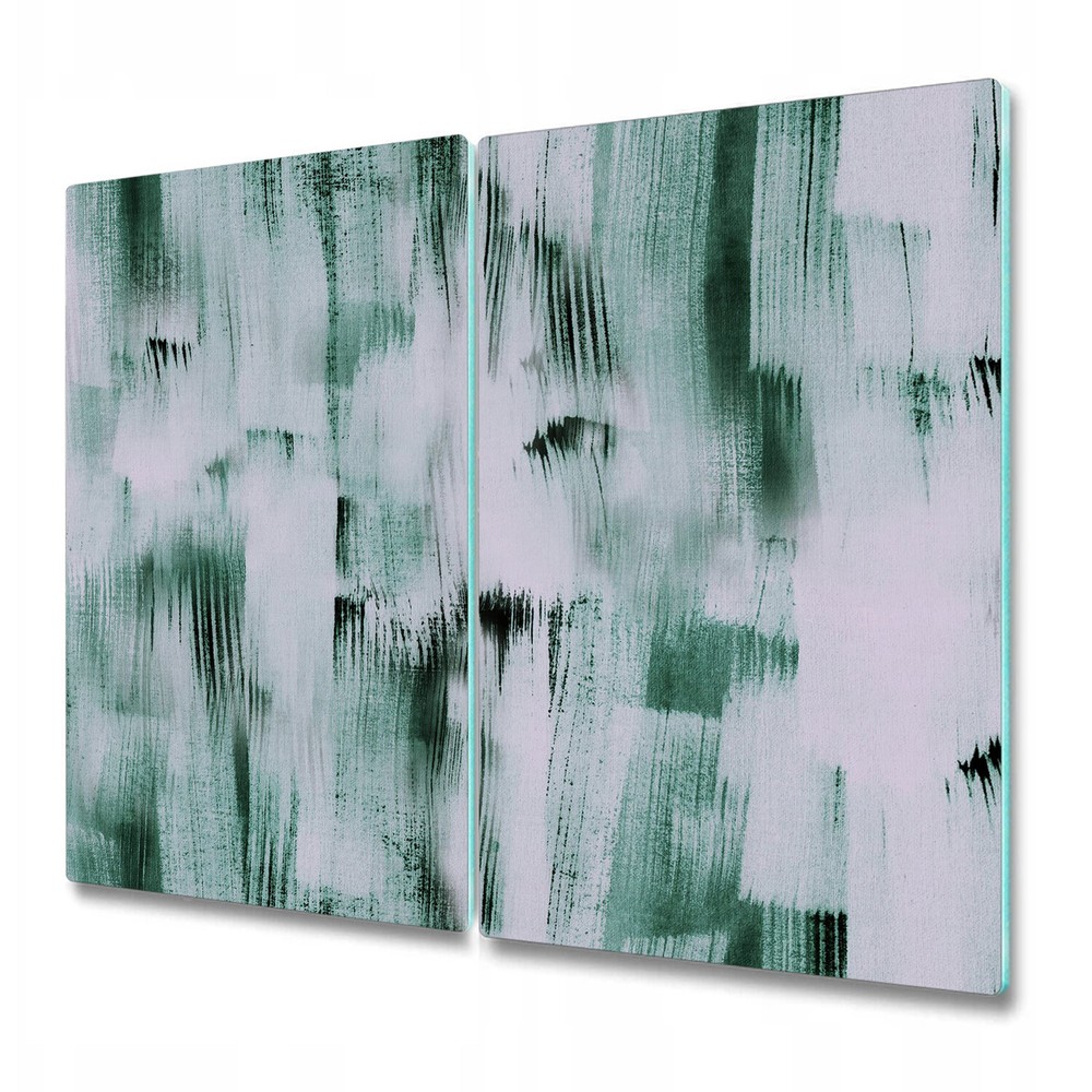 Glass Chopping Board Utensil Board Modern Brush Touch Watercolour Abstract