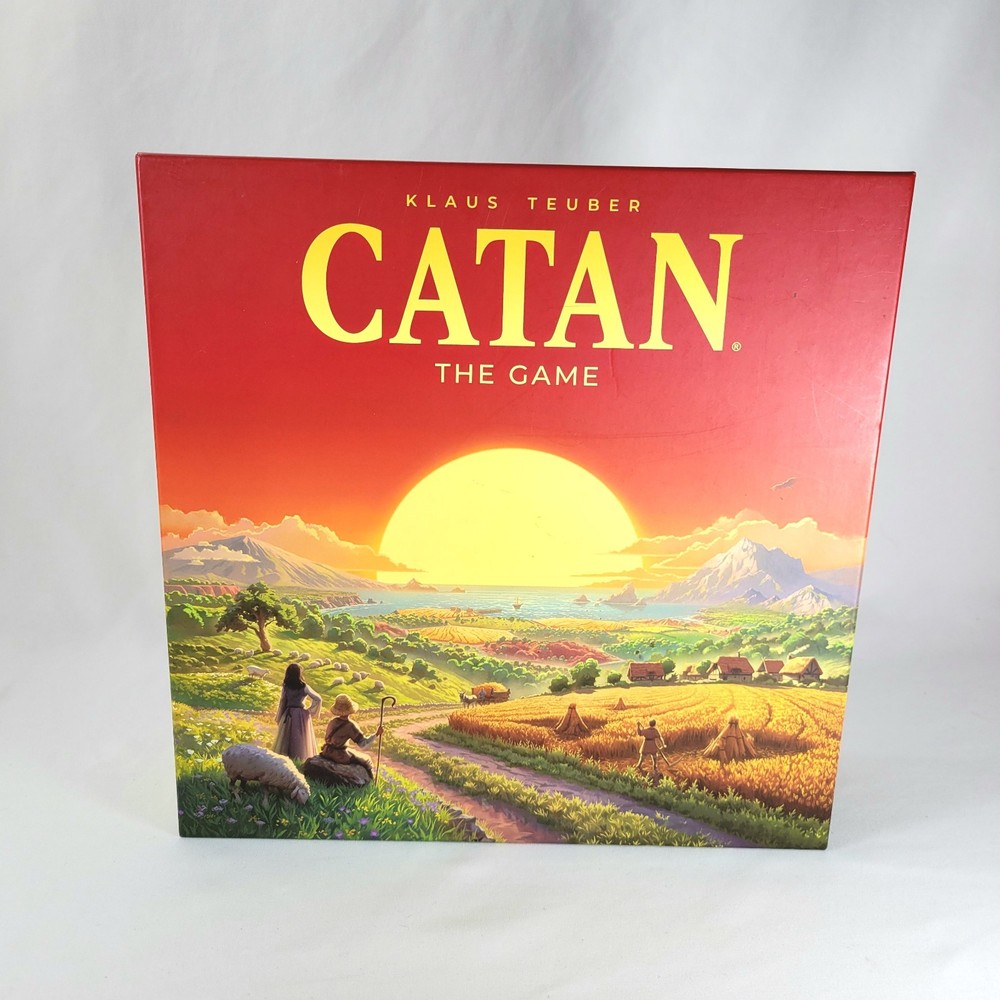 Catan Board Game 6th Edition 2025 Klaus Teuber Red Box - Read