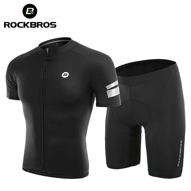 ROCKBROS 3D Summer MTB Bike suit Breathable Sponge Shock Absorption Cycling Set