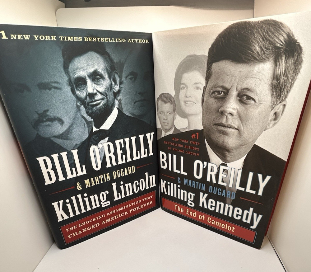 Killing Kennedy & Killing Lincoln - 2 Hardback Books - Bill O'Reilly Like New