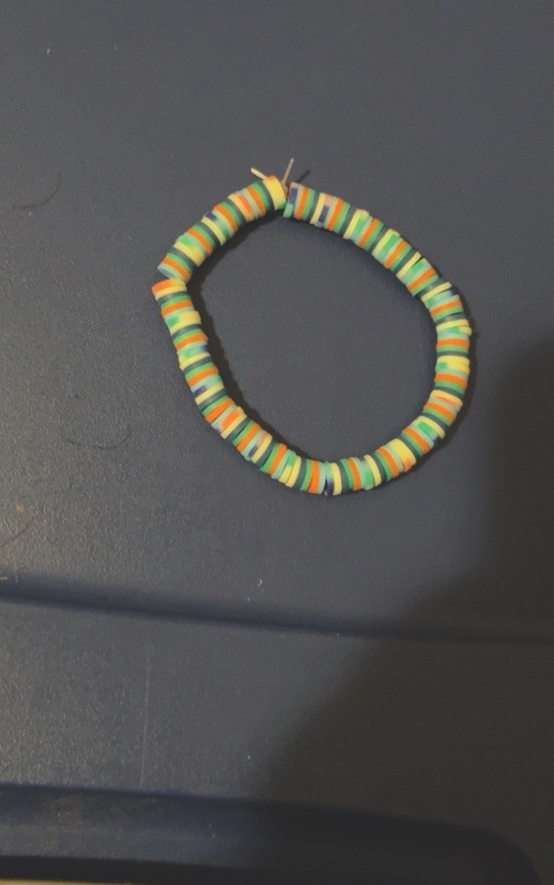 6mm 350pc Flat Round Polymer Clay Spacer Beads for DIY Jewelry Crafting