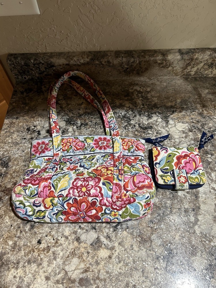 Vera Bradley Floral Purse and Wallet