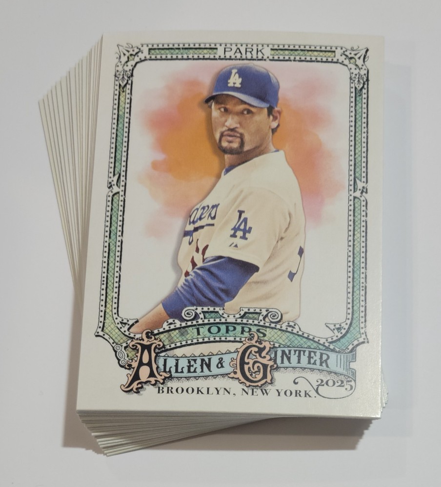 2025 Topps Allen & Ginter - Los Angeles Dodgers Team Set (19 Cards)