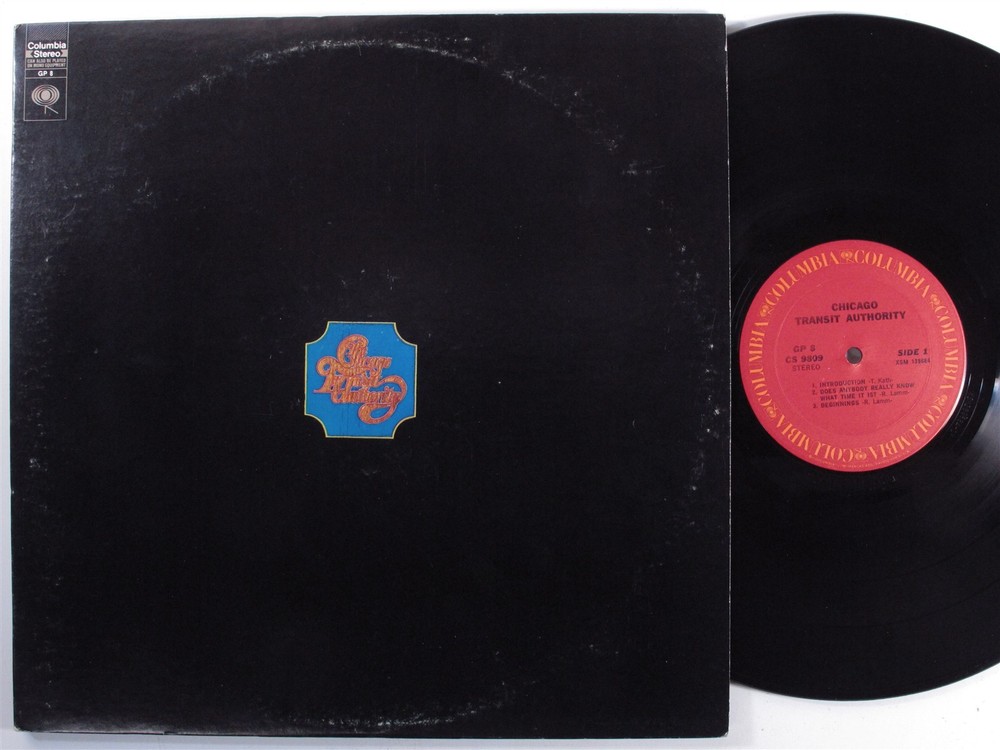 CHICAGO TRANSIT AUTHORITY Self Titled COLUMBIA GP-8 2XLP gatefold f