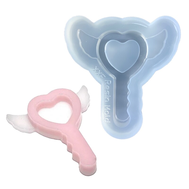 Shaker Crystal Epoxy Resin Mold DIY Hangings Pendant Silicone