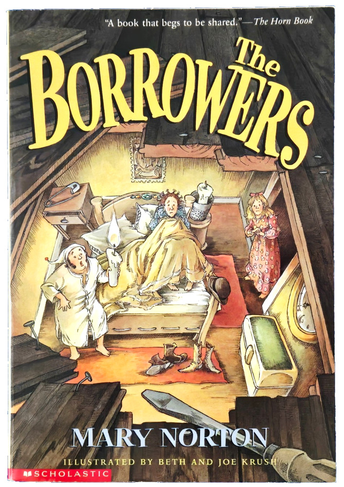 The Borrowers: By Mary Norton Paperback Free Shipping Book