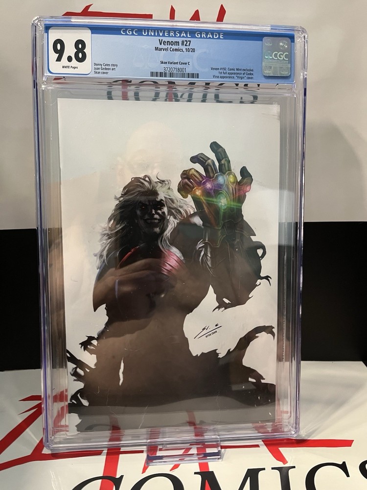 Venom 27 CGC 9.8 Skan Variant Virgin Cover 🔥💯🔥