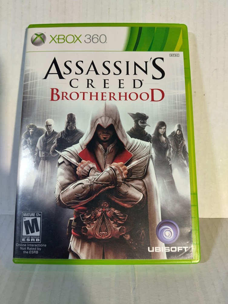Assassin's Creed: Brotherhood (Microsoft Xbox 360, 2010) Complete w/ Manual