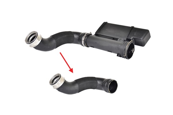 88594 Bugiad charge air hose for Mercedes-Benz