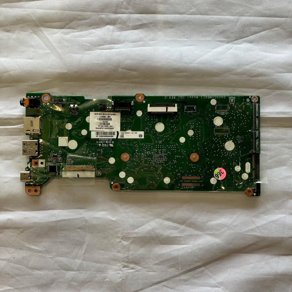 Hp Chromebook 14 G5 14-Ca Celeron N3350 4Gb Ram 32Gb Emmc Motherboard L14340-001
