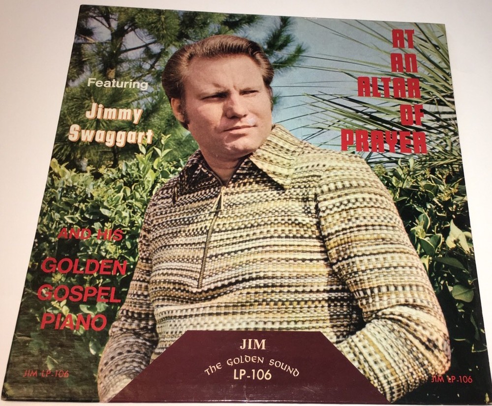 Jimmy Swaggart At An Altar Of Prayer LP 106 Vinyl Gospel Record Album Lp 1200