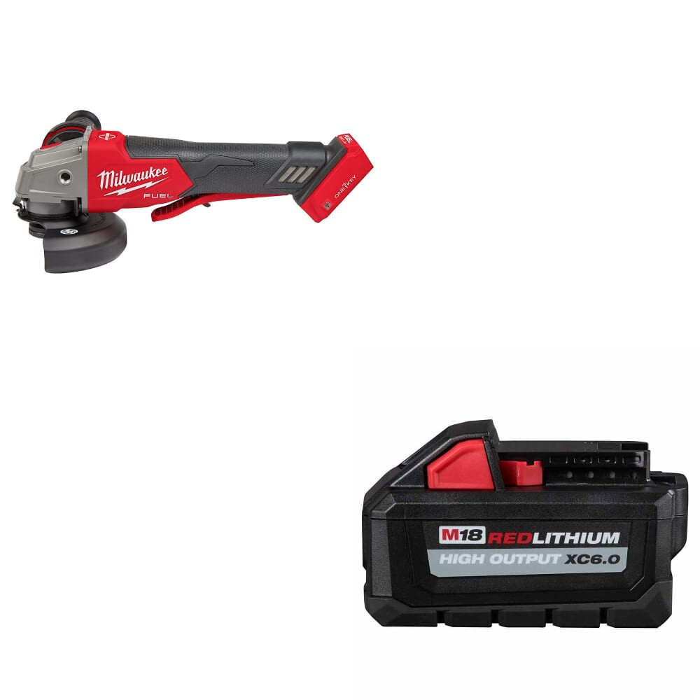 Milwaukee 2882-20 M18 FUEL Grinder with Free XC6.0 Battery New in US