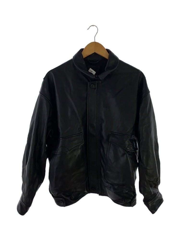 24AW Leather Flight Jacket Cowhide Blouson Style 647