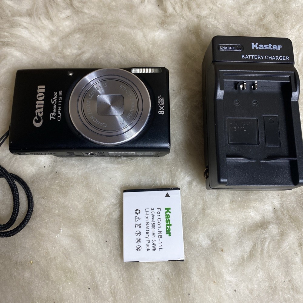 Canon PowerShot ELPH 115 IS  Digital Camera  /Defective PLZ Read