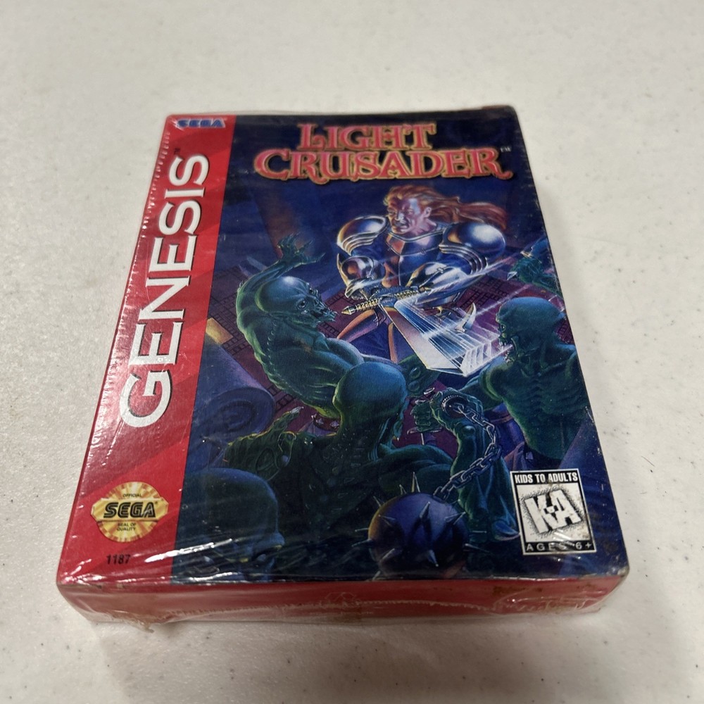 Light Crusader (Sega Genesis, 1995) Brand New Sealed Action Video Game