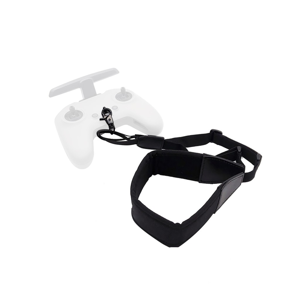 Adjustable Black Nylon Lanyard for DJI FPV Combo Drone Controller