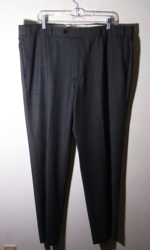 BROOKS BROTHERS Gray Wool 