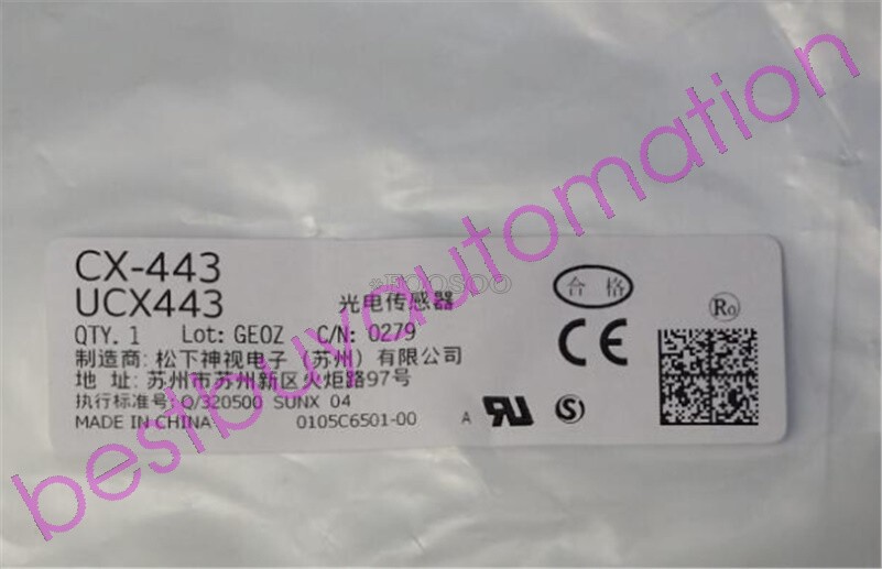 1Pcs Sunx Panasonic Photoelectric Switch Sensor CX-443 xw