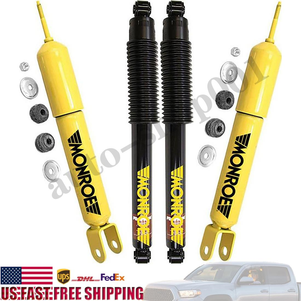 4 Monroe Front Rear Shocks Struts Shock Absorber For GMC Yukon AWD 6.0L 2000