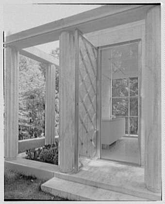 Lasker Mausoleum, Sleepy Hollow Cemetery, N. Tarrytown, New York. Exterior V