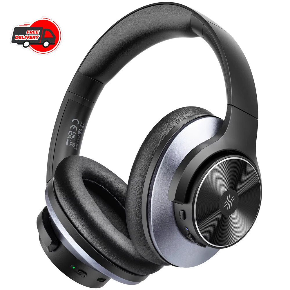 OneOdio A10 Bluetooth 5.4 Headphones ANC Over Ear Wireless Headset Hi-Res Audio