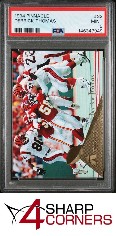 1994 Pinnacle #32 Derrick Thomas Chiefs Hof Pop 5 Psa 94SC: Leading the industry in consignment services!