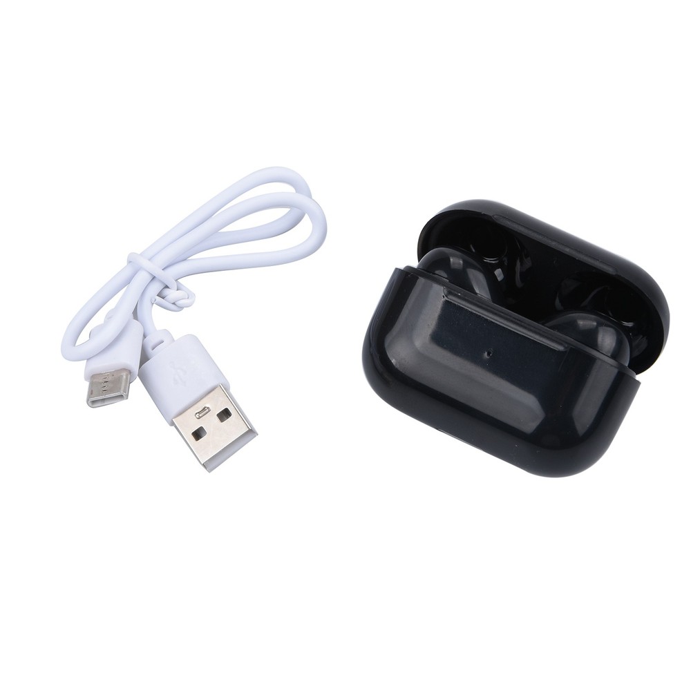 Wireless Bluetooth 5.2 Earbuds with Charging Case Touch Control Black