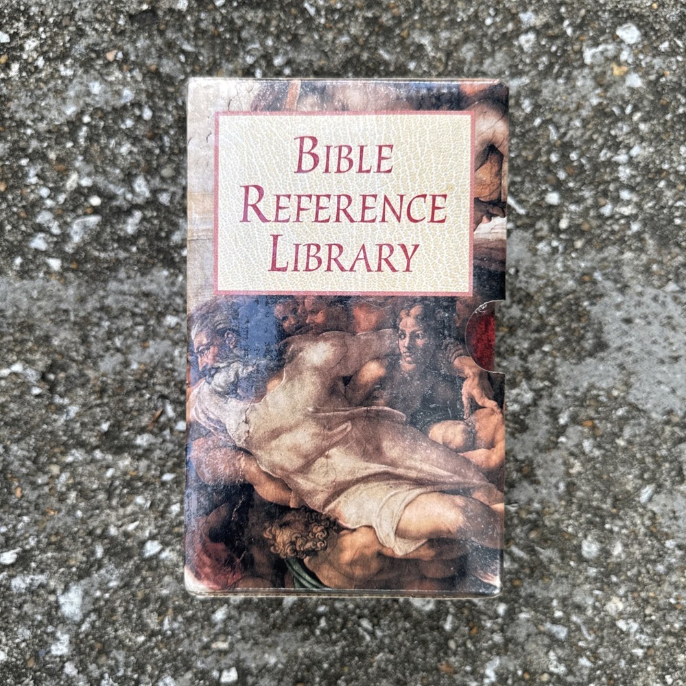 Bible Reference Library 3-Paperback book Set with Slipcover Box NEW Sealed