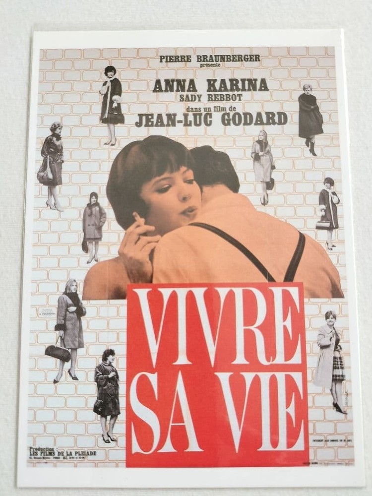 French VIVre svie twelve paintings Woman Man Pavement JeanLuc Godard director V4