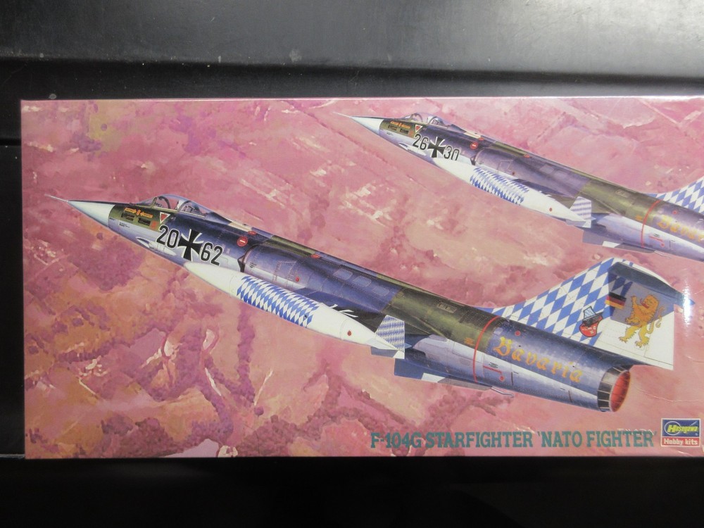 HASEGAWA 1/48 LOCKHEED F-104G STARFIGHTER 'NATO FIGHTER' #PT20 factory sealed