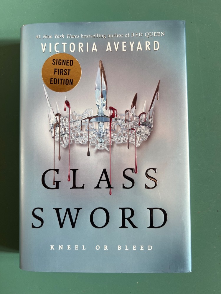Glass Sword Red Queen Series by Victoria Aveyard Signed 1st/1st 2016