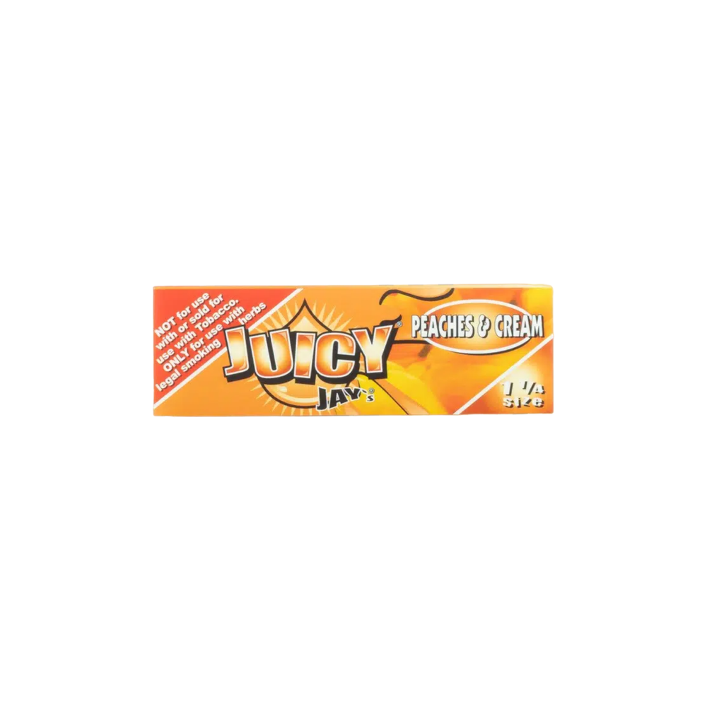 Juicy Jay’s Peaches N Cream Rolling Papers 1 1/4 Size