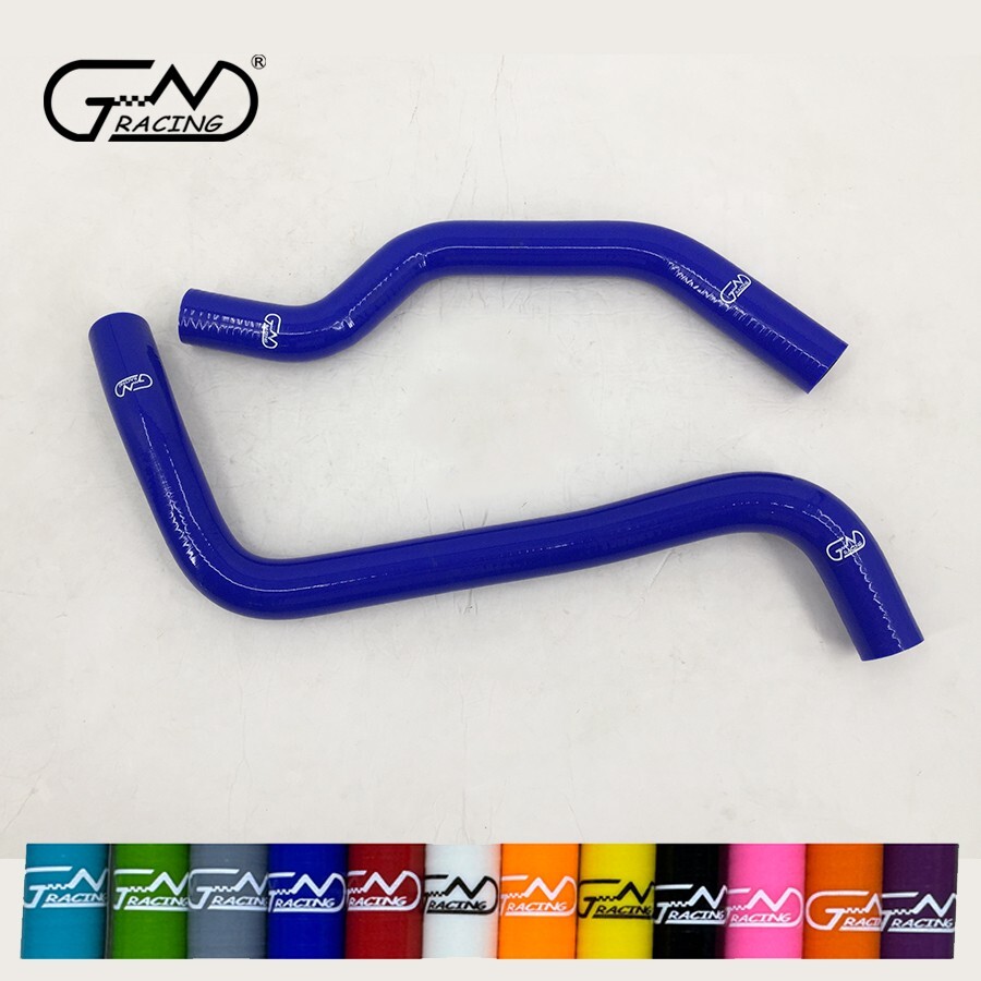 Fit 2003-2008 Hyundai Tiburon 2.7L V6 GT 04 05 Silicone Radiator Hoses Kit Blue