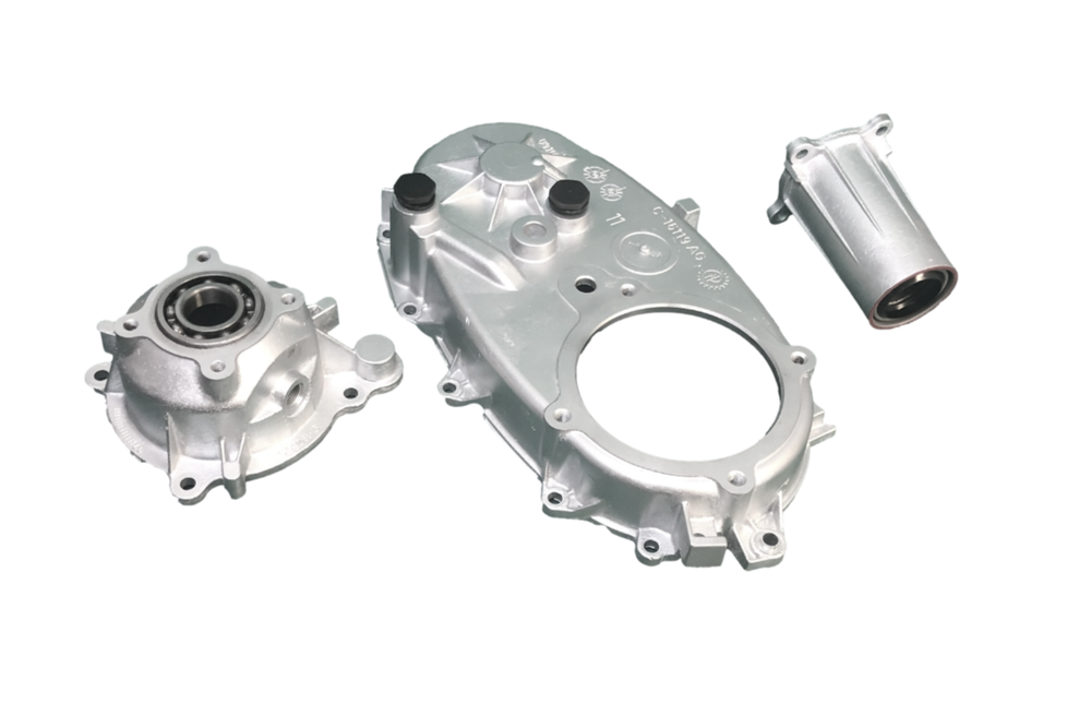 243 C Transfer Case Front & Rear Cover with Speedo Housing and Bearing Retainer