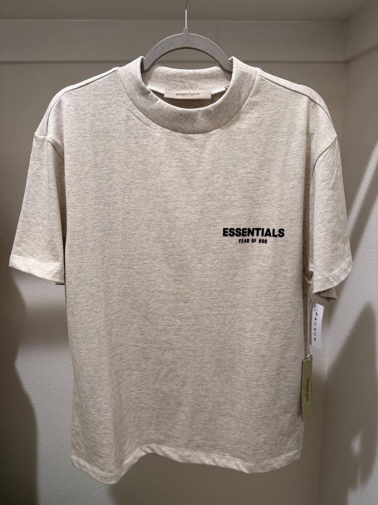 Brand NEW Essential T-Shirt Light Oat with Tag ✅