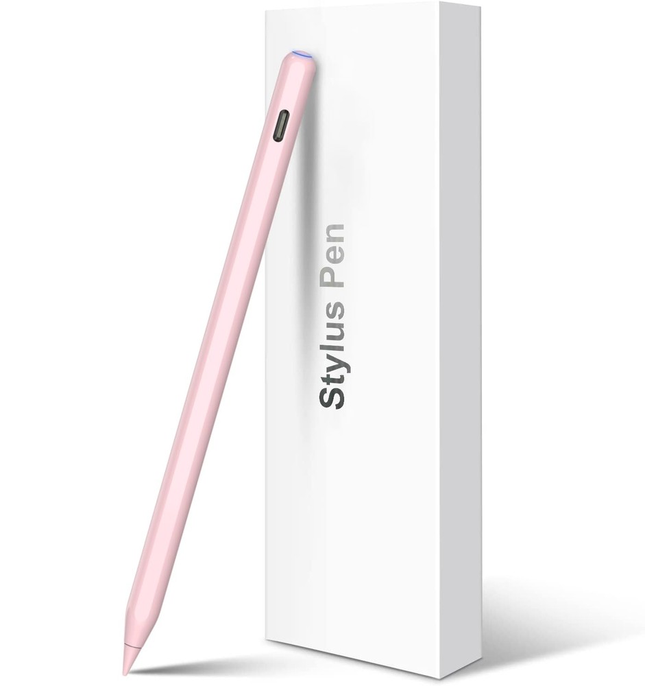 iPad Stylus Pen with Tilt & Palm Rejection, Magnetic Charging Pencil