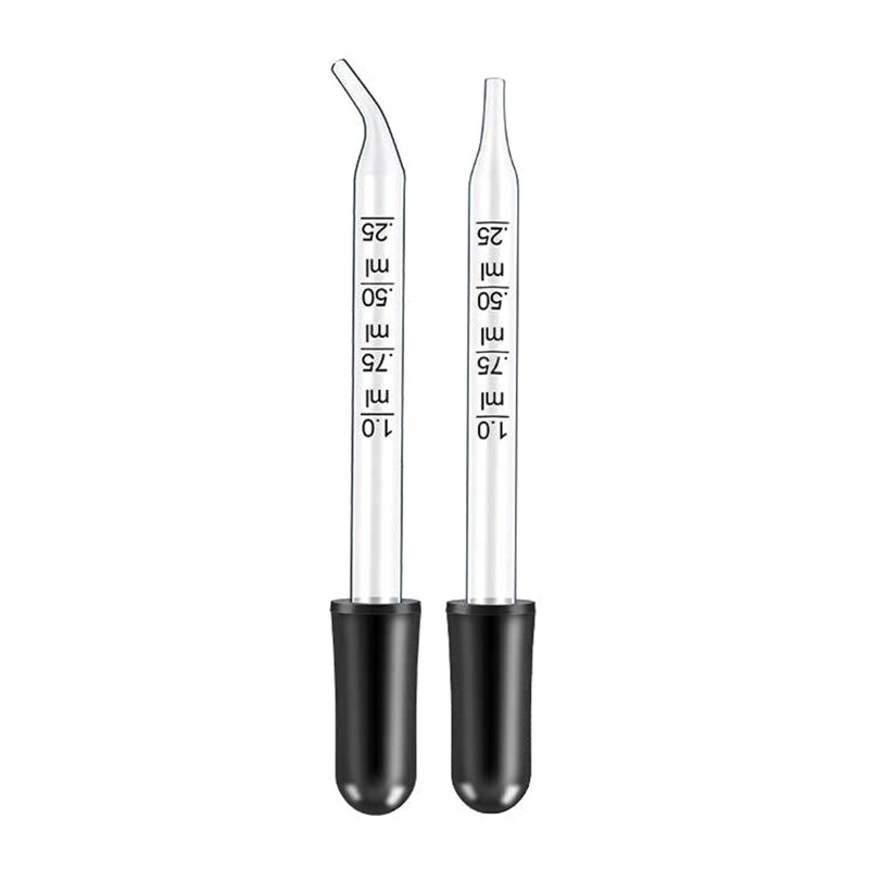 eusable Dropper Glass Liquid Droppers for Liquid Essential Oil