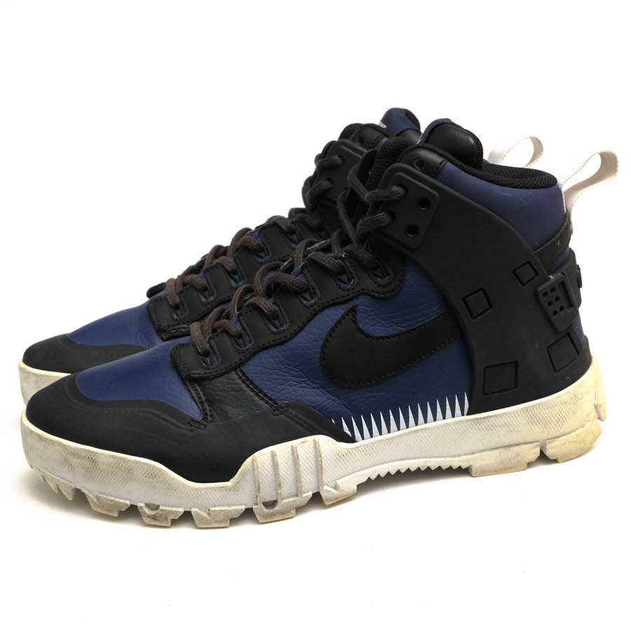Nike Lab SFB Jungle Dunk High Blue Sneakers US10.5, High-Cut, Limited Edition