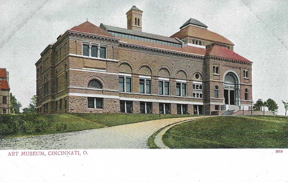 c1907 Cincinnati Ohio OH ~ Art Museum ~ UNP Postcard ~ Undivided Back ~ Germany