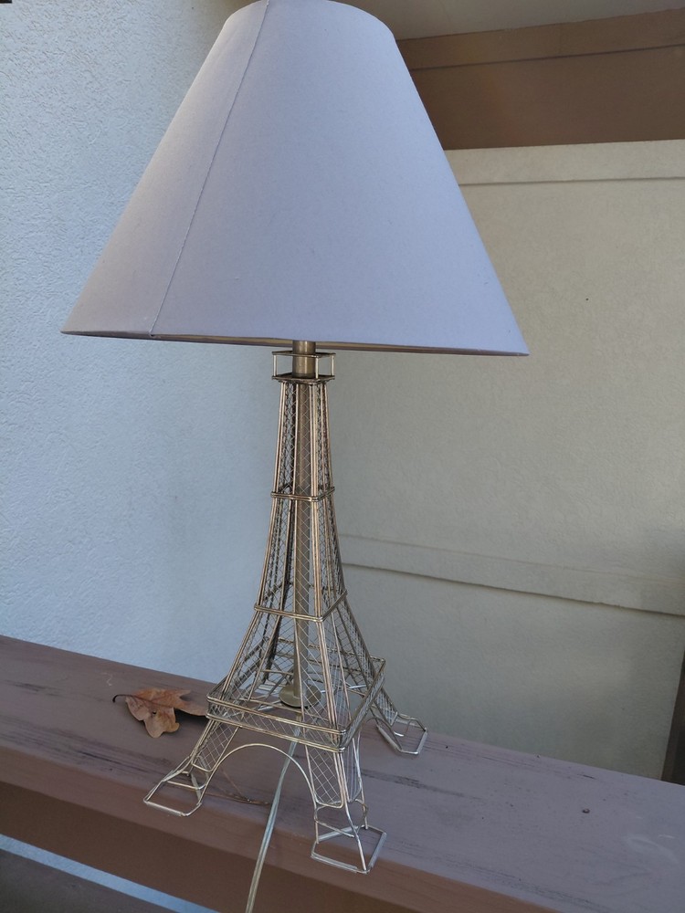 Eiffel Tower Table/Desk Lamp Vintage Parisian Style