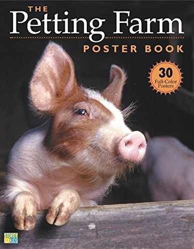 The Petting Farm Poster Book - Paperback, by Editors of Storey - Very Good