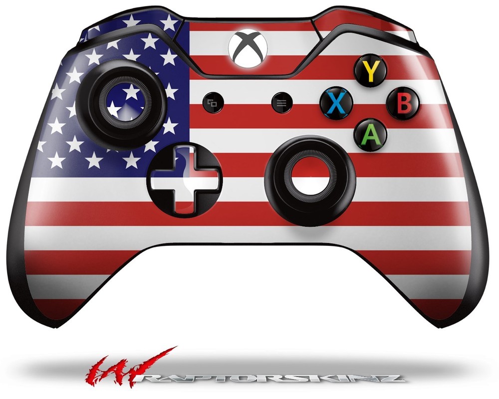 USA American Flag 01 Skin for XBOX One Controller